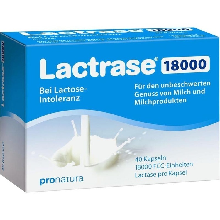 Lactrase® 18000 - Ngăn ngừa đầy bụng, tiêu chảy, đau bụng khi tiêu thụ thực phẩm chứa sữa