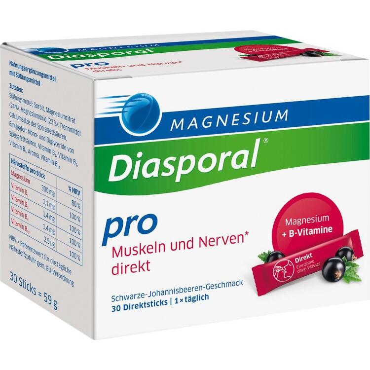 Magnesium-Diasporal® Pro Muskeln und Nerven - Hỗ trợ điều trị đau đầu