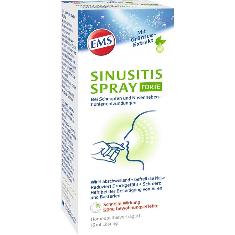 EMS Sinusitis Spray forte - Hỗ trợ điều trị viêm xoang