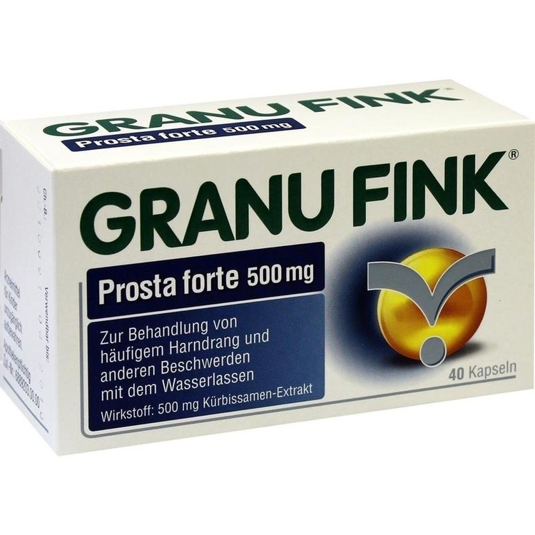 GRANU FINK® Prosta forte - Cải thiện triệu chứng tiểu khó do vấn đề tuyến tiền liệt