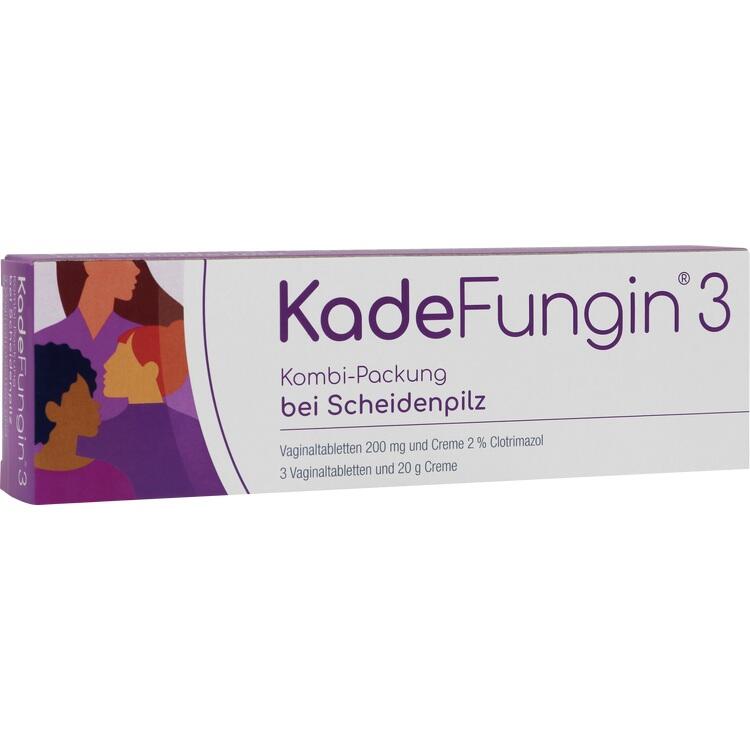 KadeFungin ® 3 Kombi-Packung - Thuốc đặt và bôi điều trị bệnh nấm âm đạo