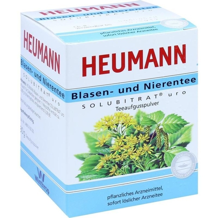 Heumann Blasen- und Nierentee Solubitrat® Uro - Trà thảo dược để làm sạch đường tiết niệu