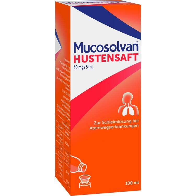 MUCOSOLVAN Hustensaft - Thuốc điều trị long đờm