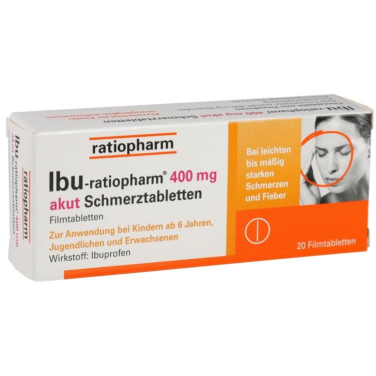 IBU-ratiopharm® - Thuốc giảm đau , hạ sốt , chống viêm
