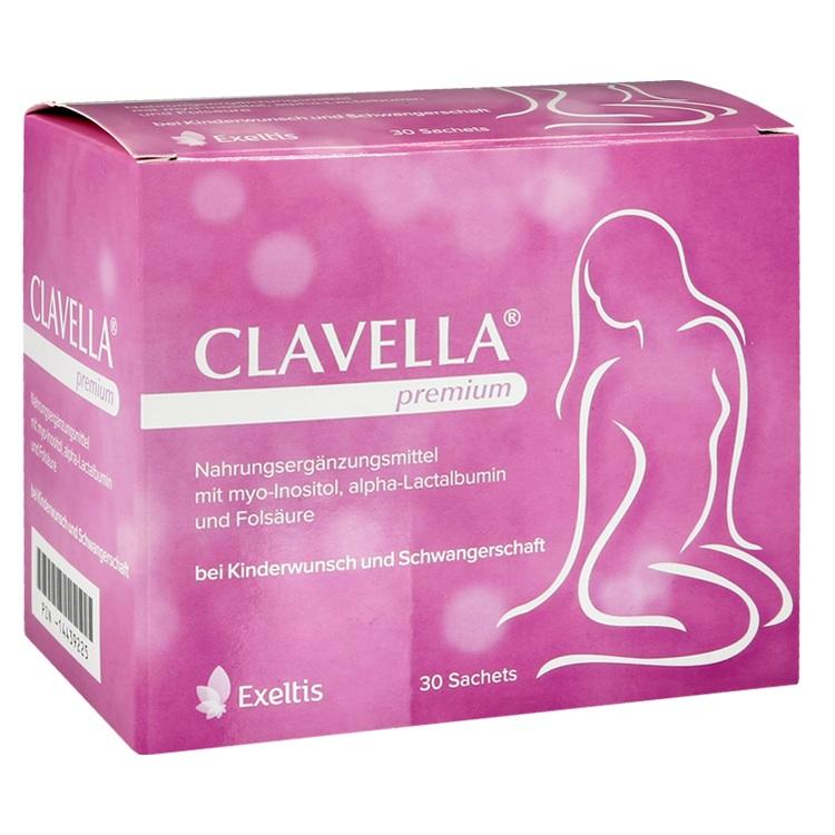 CLAVELLA® premium - Bổ sung vitamin và khoáng chất trước khi mang thai  đặc biệt trong việc phát triển nang trứng
