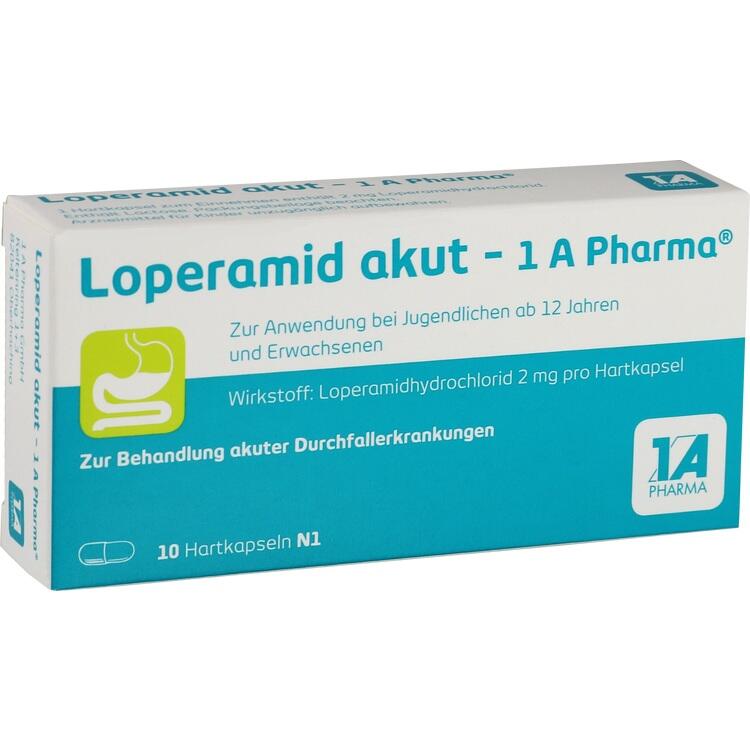 Loperamid akut - 1A Pharma®  - Thuốc điều trị tiêu chảy cấp
