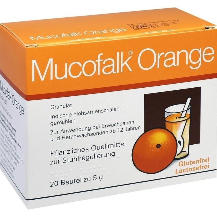 Mucofalk® Orange - Bổ sung chất xơ hỗ trợ giảm táo bón