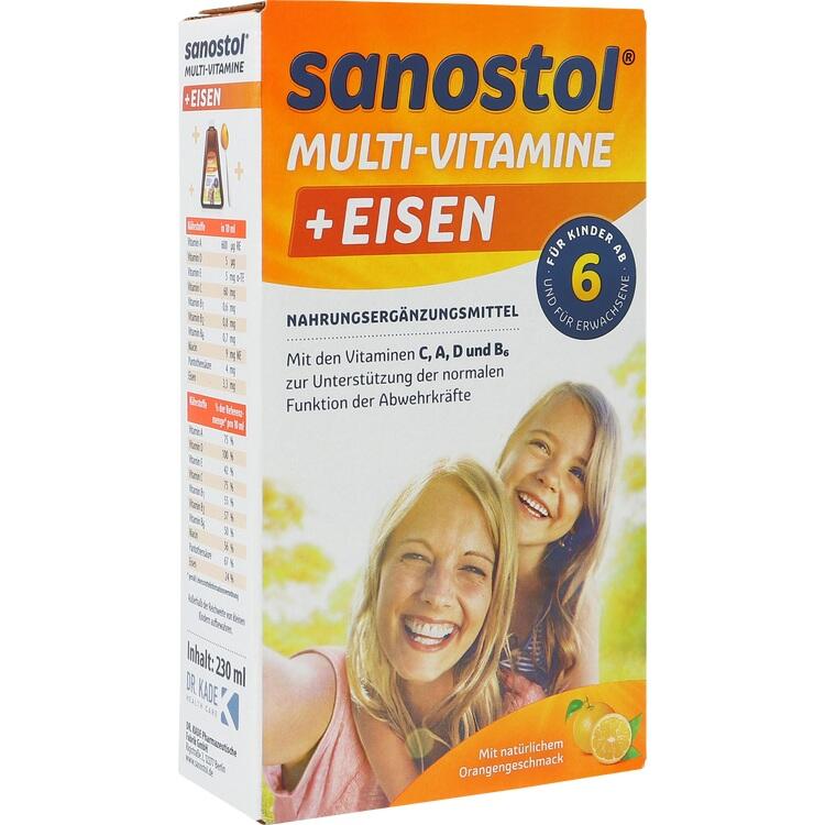 Sanostol® plus Eisen - Bổ sung vitamin và sắt giúp hỗ trợ hệ miễn dịch