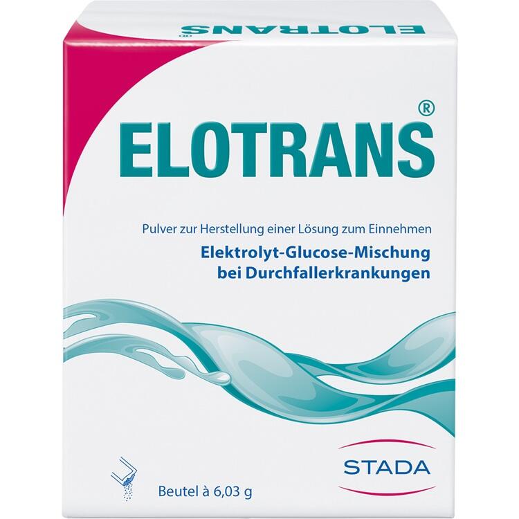 Elotrans® - Thuốc bù nước và điện giải trong trường hợp tiêu chảy cấp
