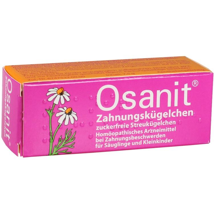 Osanit® Zahnungskügelchen - Thuốc giúp giảm đau và khó chịu do mọc răng