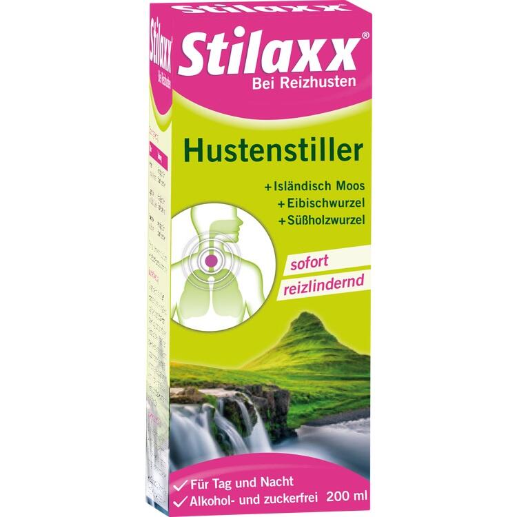 Stilaxx Hustenstiller - Thuốc thảo dược trị ho khan giúp dễ ngủ