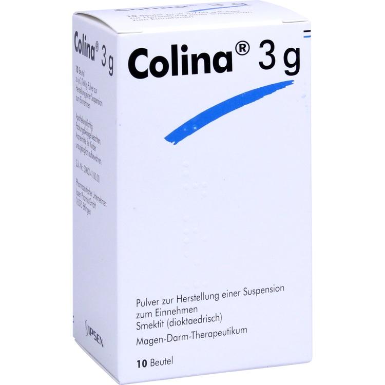 Colina® 3g - Thuốc điều trị tiêu chảy giúp hấp thu độc tố, bảo vệ và làm dịu niêm mạc
