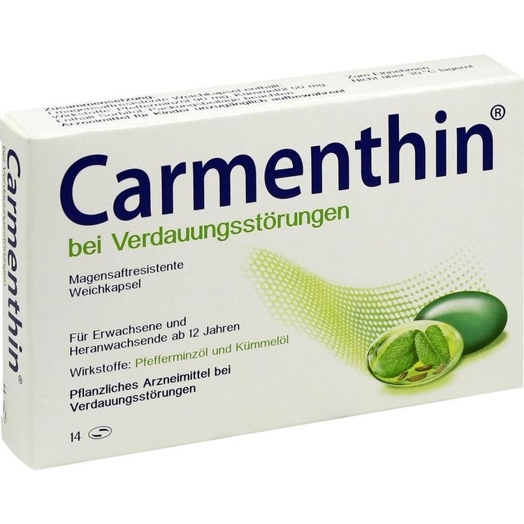 Carmenthin® - Thuốc thảo dược giúp giảm đầy hơi, khó tiêu