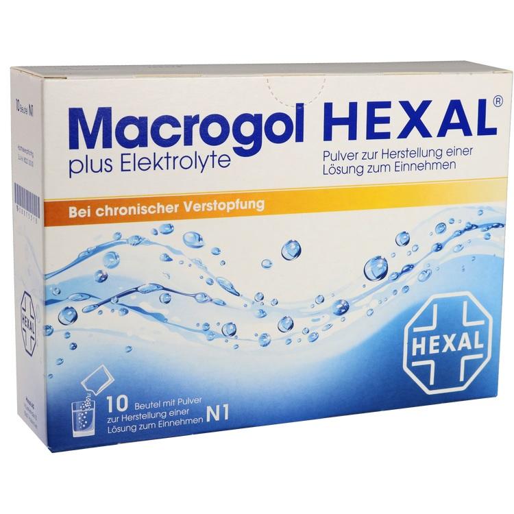 Macrogol HEXAL® - Giúp làm mềm phân và cân bằng điện giải