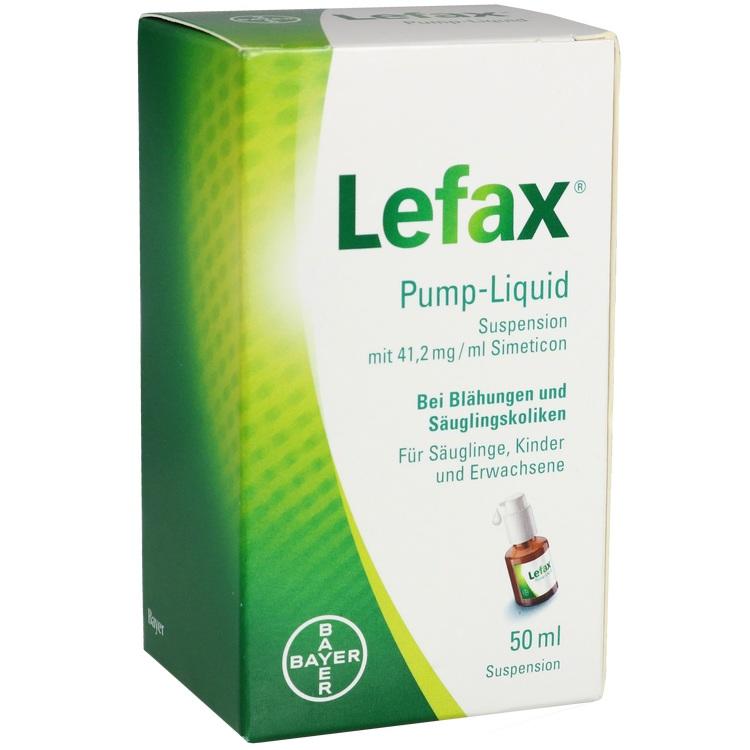 Lefax® Pump-Liquid - Thuốc giảm đầy hơi, chướng bụng và khó tiêu