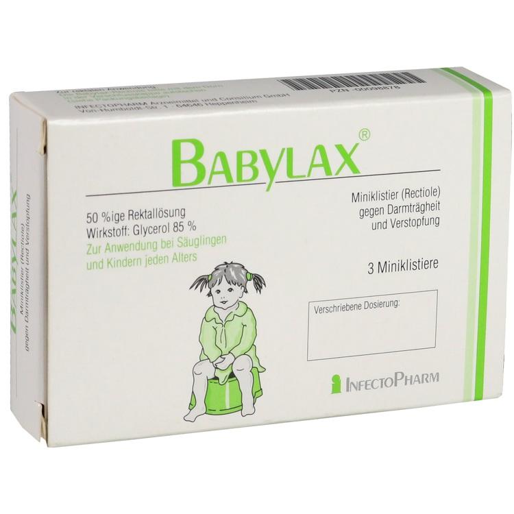 Babylax® -  Thuốc thụt trực tràng giúp làm mềm phân, kích thích nhu động ruột và hỗ trợ điều trị táo bón ở trẻ sơ sinh & trẻ nhỏ.