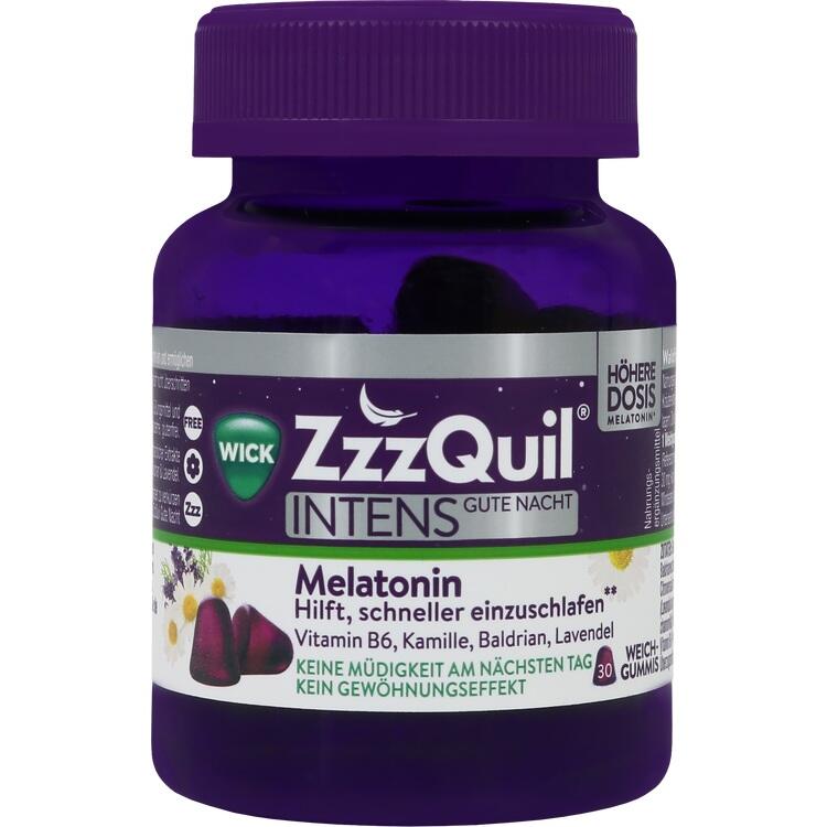 WICK ZzzQuil® Intens - Hỗ trợ giấc ngủ tự nhiên, rút ngắn thời gian đi vào giấc ngủ