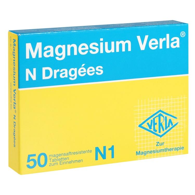 Magnesium Verla® - Thuốc hỗ trợ cơ bắp, giảm chuột rút và căng thẳng thần kinh