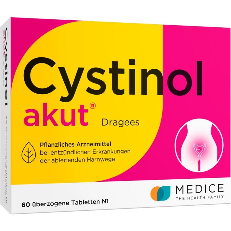 Cystinol akut® Dragees - Hỗ trợ điều trị các vấn đề đường tiết niệu