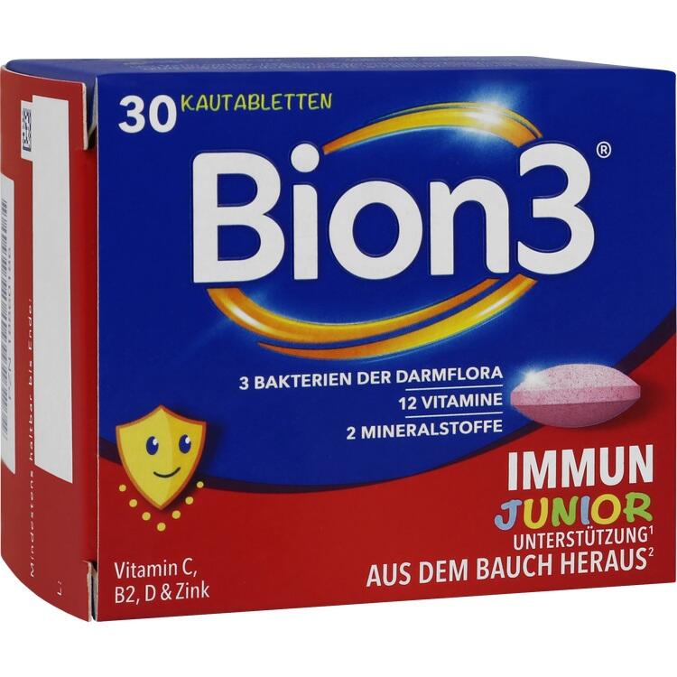 Bion3 Immun¹ Junior - Hỗ trợ miễn dịch và tiêu hóa dành cho trẻ từ 4 tuổi trở lên