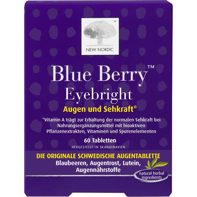 Blue Berry Tabletten - Hỗ trợ thị lực và chức năng não bộ