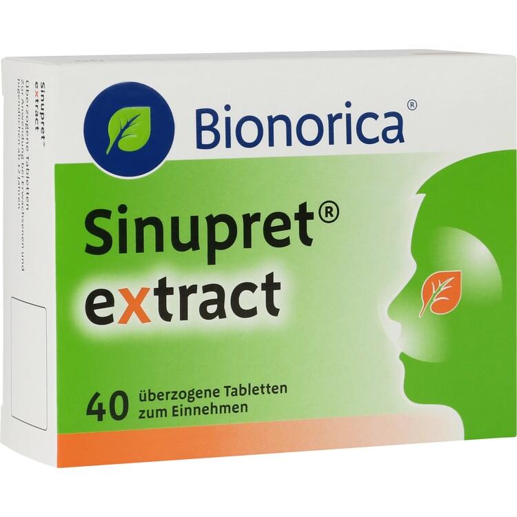 Sinupret® extract - Điều trị viêm xoang cấp tính giúp giảm nghẹt mũi, đau đầu