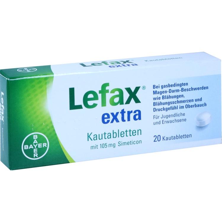 Lefax extra 105 mg - Thuốc điều trị các triệu chứng về dạ dày - ruột do khí