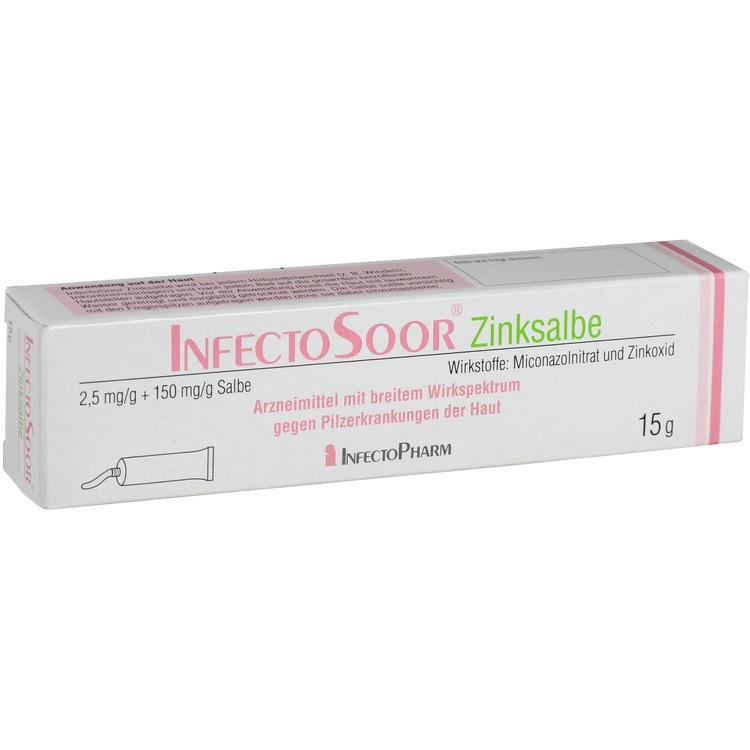 InfectoSoor® Zinksalbe - Thuốc mỡ trị nấm và viêm da do nấm