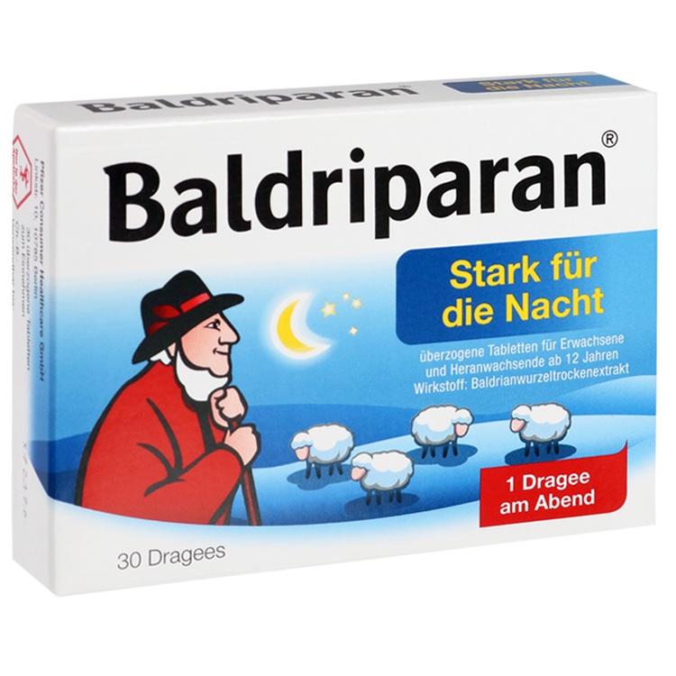 Baldriparan® Stark - Thuốc an thần, cải thiện giấc ngủ