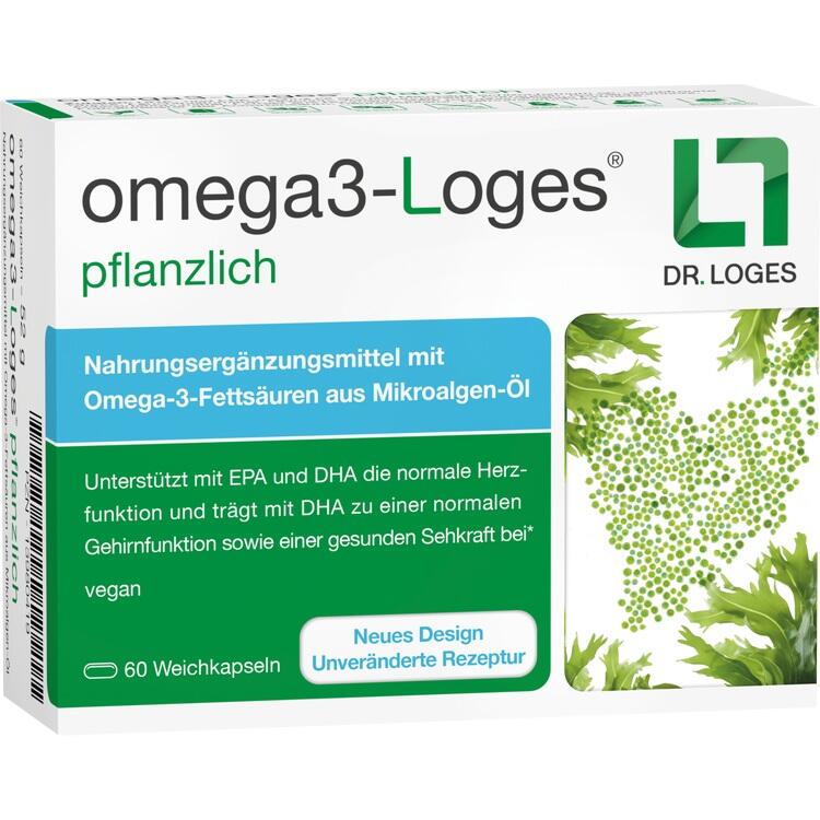 omega3-Loges pflanzlich - Thực phẩm bổ sung giúp giảm mỡ máu