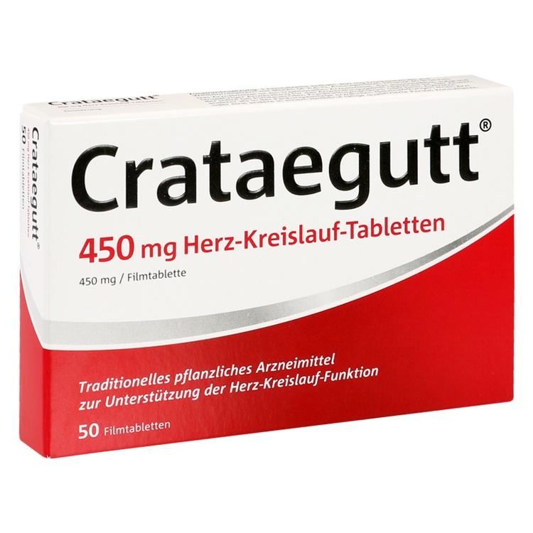 Crataegutt® 450 mg - Cải thiện lưu thông máu và giảm các triệu chứng liên quan đến tim mạch