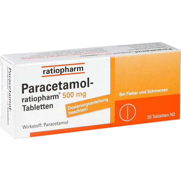 Paracetamol ratiopharm® - Thuốc đau đầu và hạ sốt từ nhẹ đến trung bình