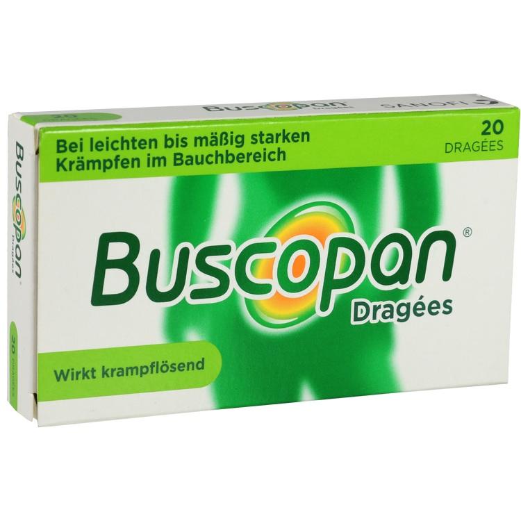 Buscopan® Dragees 10 mg - Thuốc hỗ trợ điều trị cơn đau bụng co thắt trong hội chứng ruột kích thích