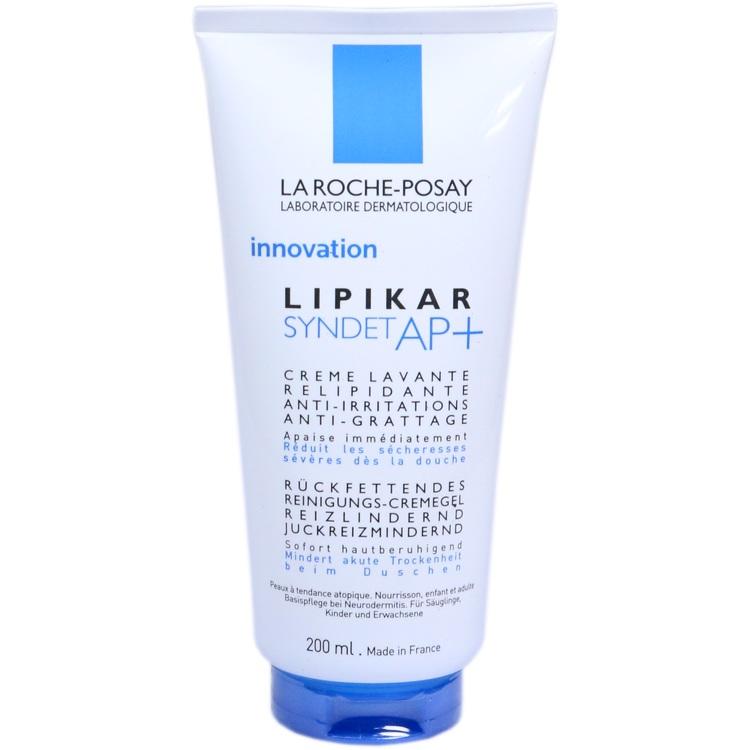 Lipikar Syndet AP+ - Dưỡng ẩm sâu và giảm ngứa cho da khô nhạy cảm, phù hợp cho mọi lứa tuổi