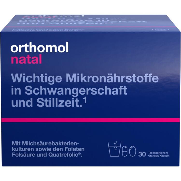 Orthomol Natal - Bổ sung vi chất dành cho phụ nữ mang thai và cho con bú