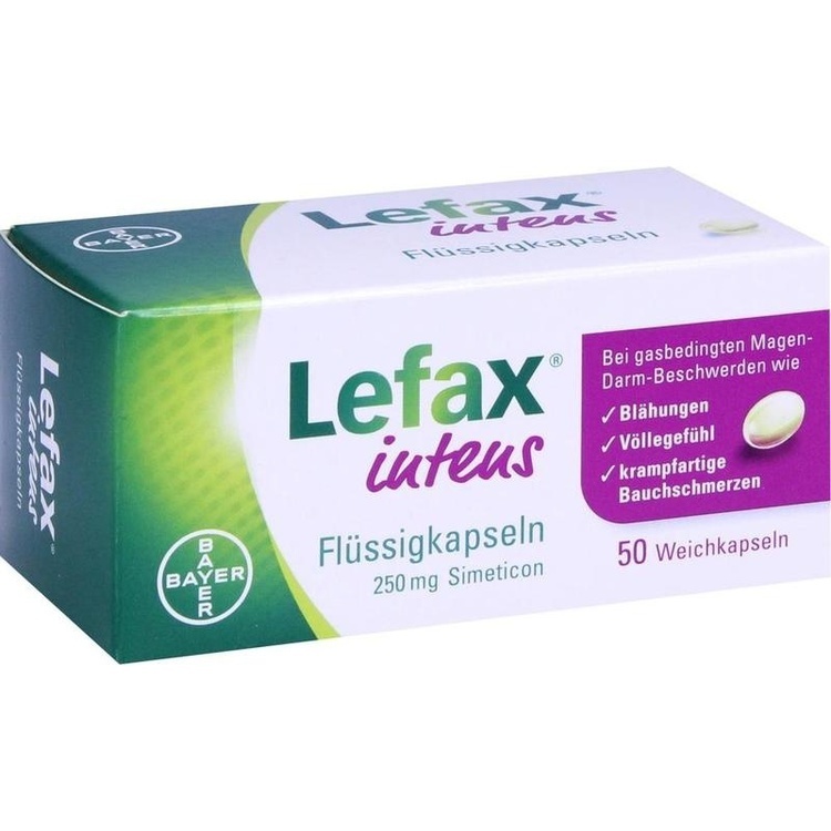 Lefax intense 250 mg - Thuốc điều trị các triệu chứng về dạ dày - ruột do khí