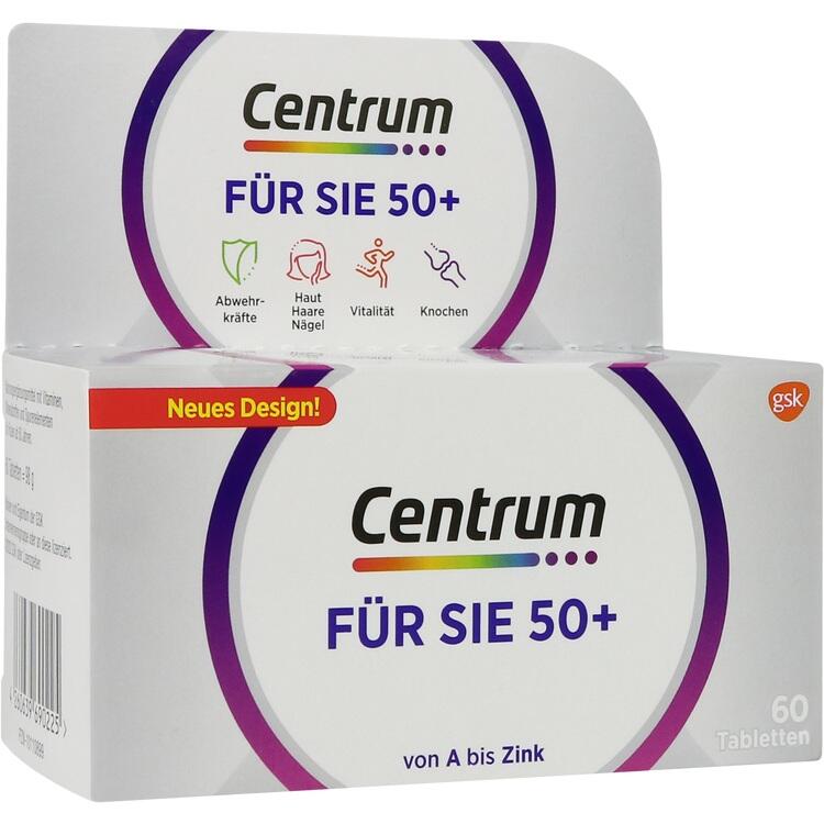 Centrum® Für Sie 50+ - Bổ sung sức khỏe toàn diện cho phụ nữ trên 50 tuổi